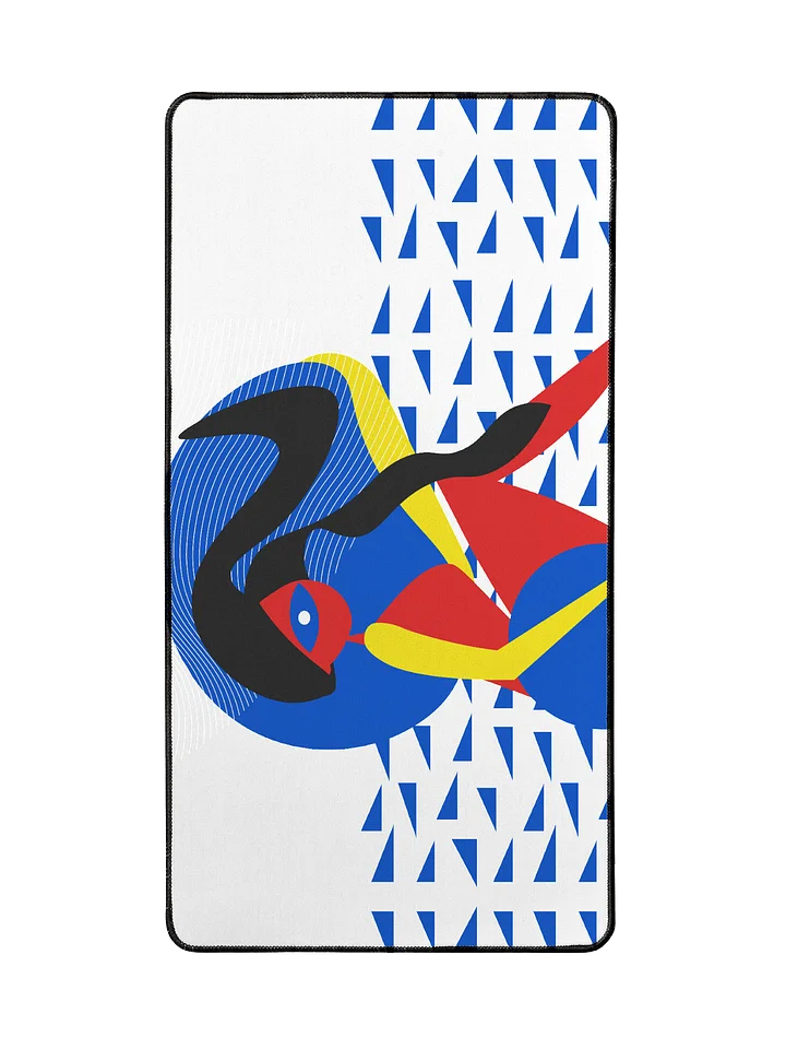 Desk Mat: Abstract design of woman bathing in water product image (2)