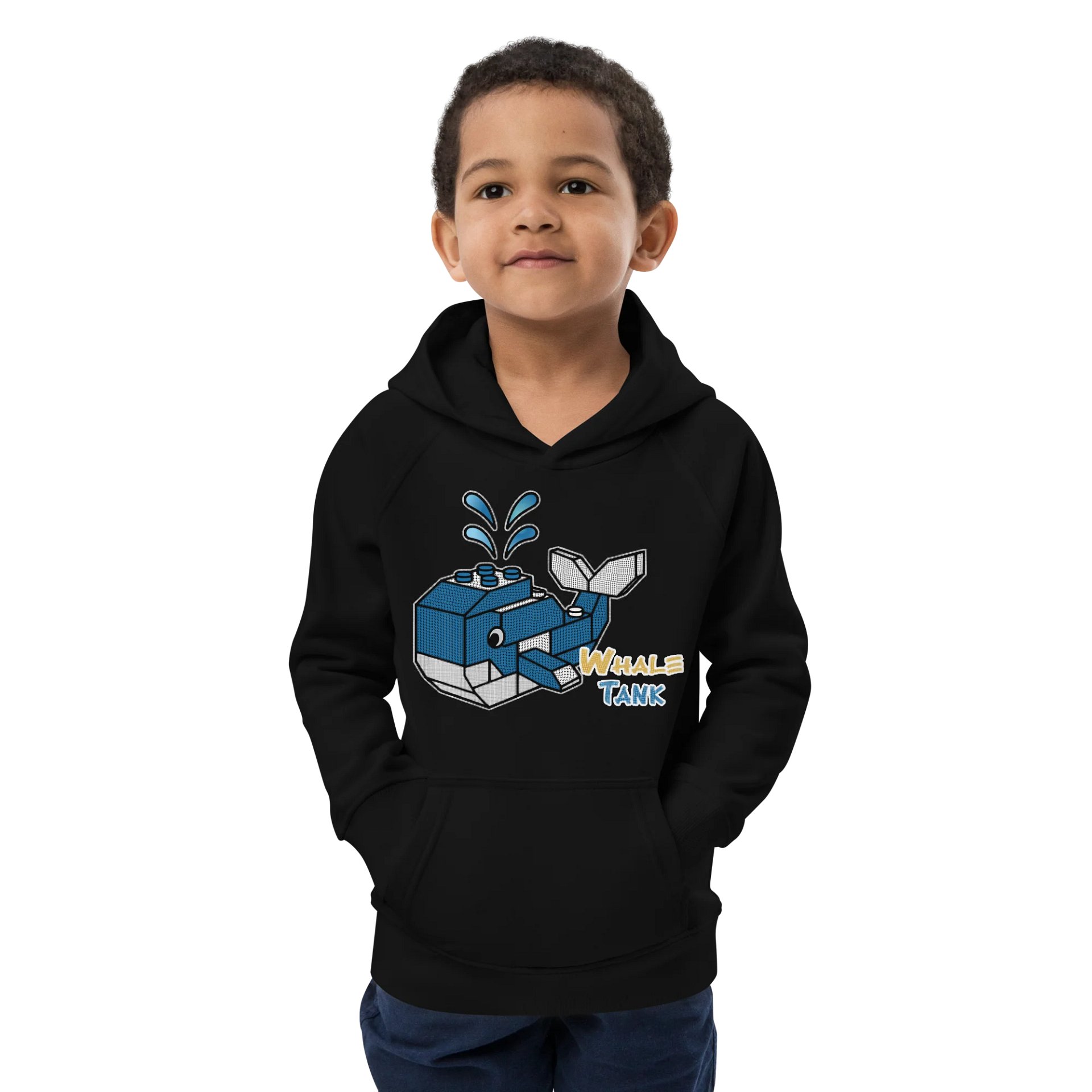 WHALE TANK Kids Eco Hoodie product image (2)