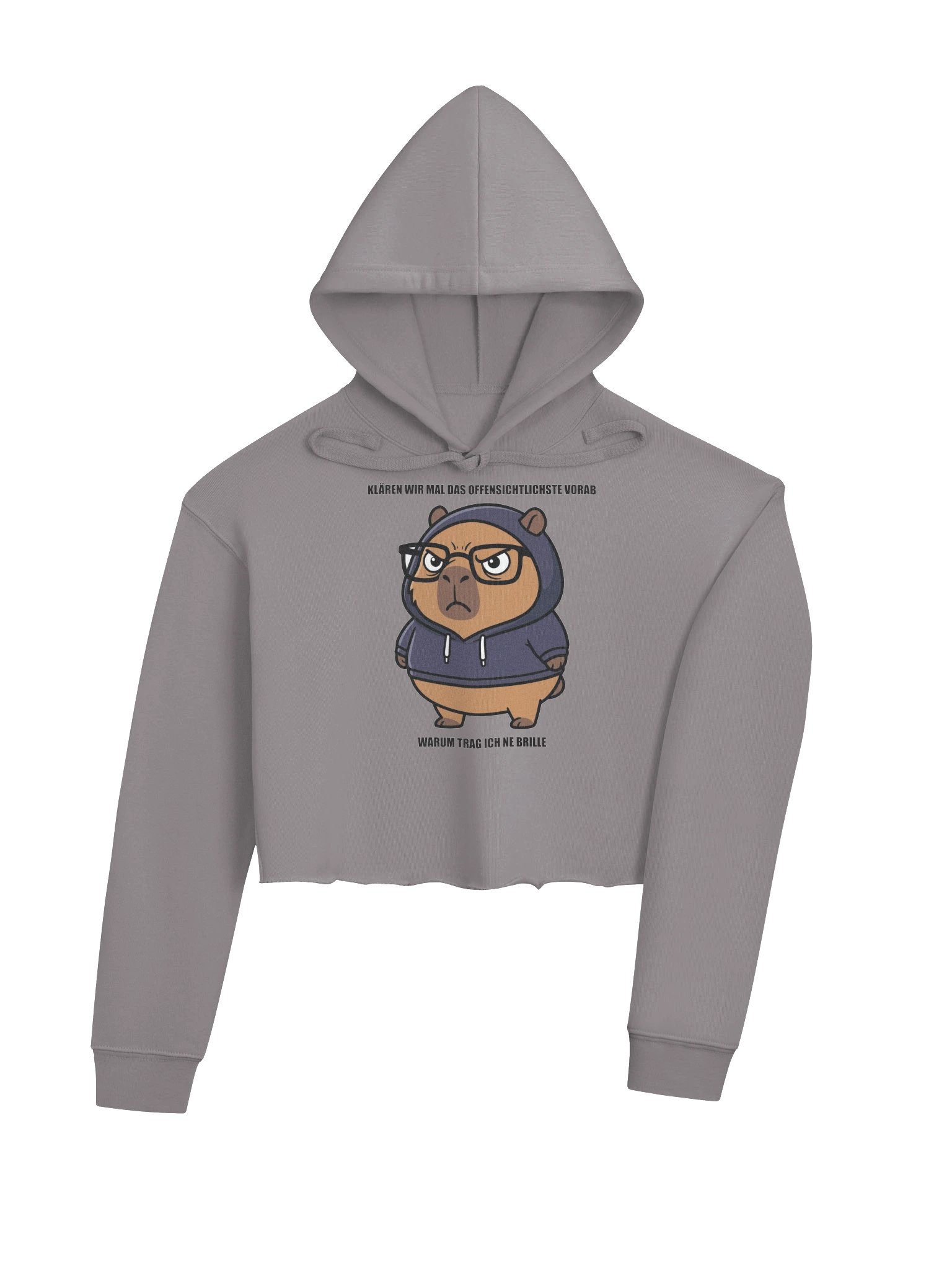 Bella+Canvas Women's Fleece Crop Hoodie product image (3)