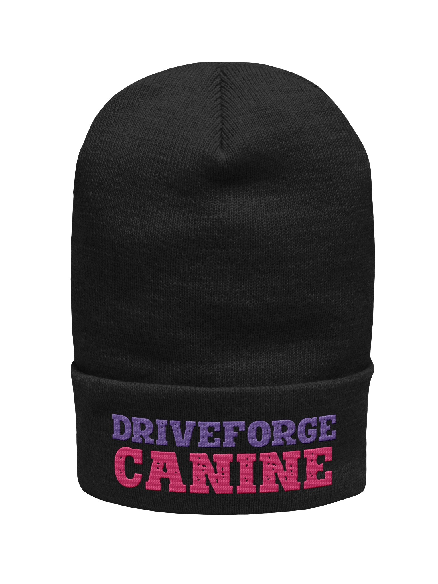 DriveForge Canine Pink Logo Cuffed Toque product image (1)