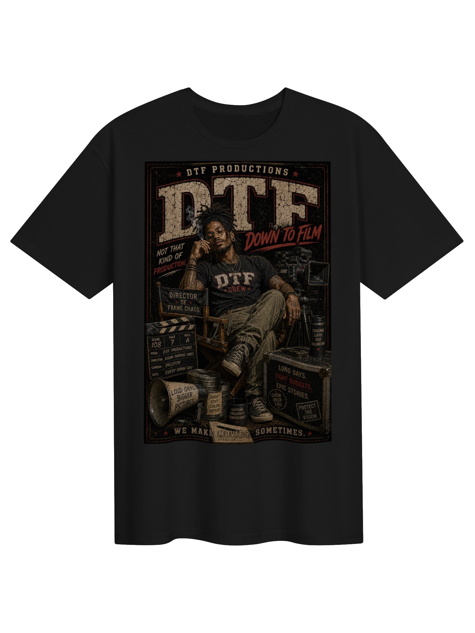 DTF — Down to Film Tee 8