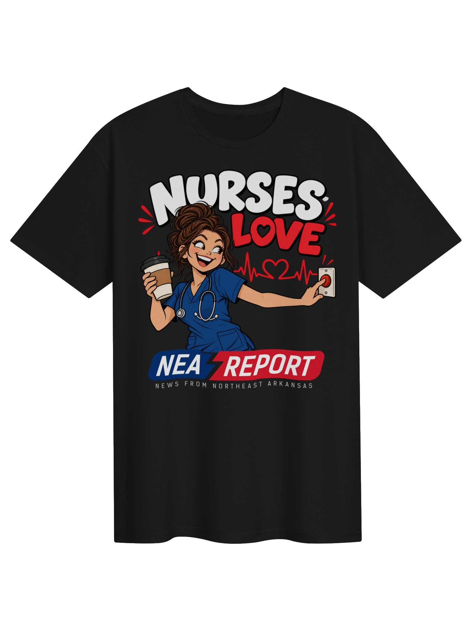 Nurses Love NEA Report T-Shirt product image (1)