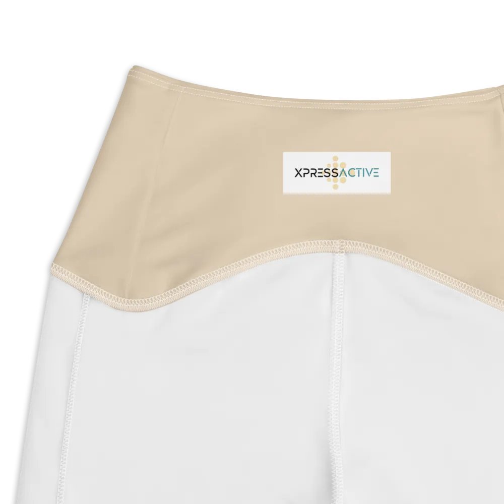 Pastel Cream Leggings with Pockets product image (8)