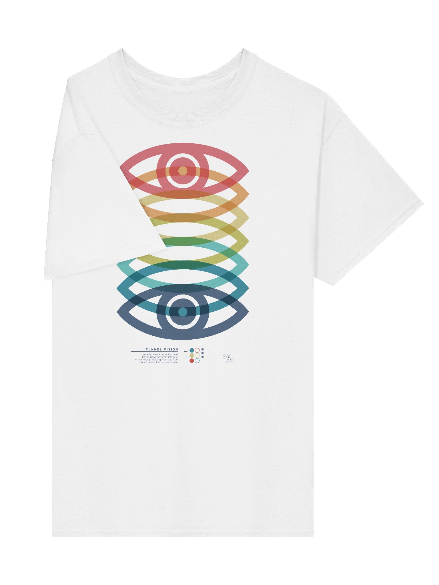 Tunnel vision graphic t-shirt product image (136)