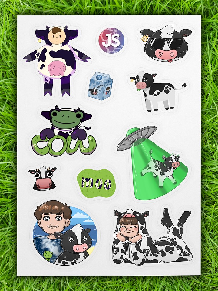 Shirley Sticker Sheet product image (1)