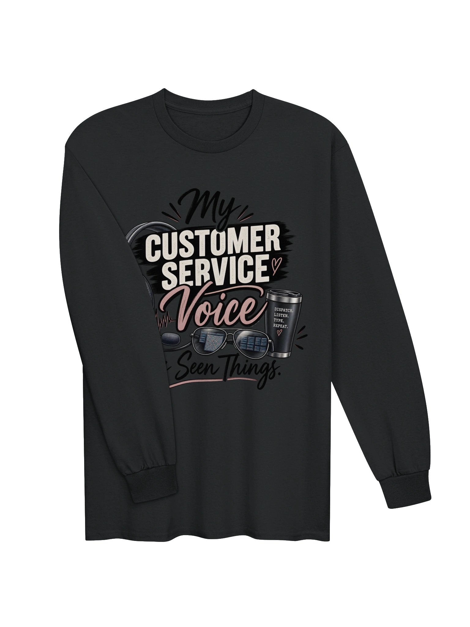 Customer Service Voice Long Sleeve product image (3)