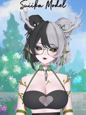 Let me introduce myself! I’m Daisy, a forest guardian Druidic elf! These are all the customizable models I use! #vtuber #vtuberintroduction #customizablemodel #vtuberen 