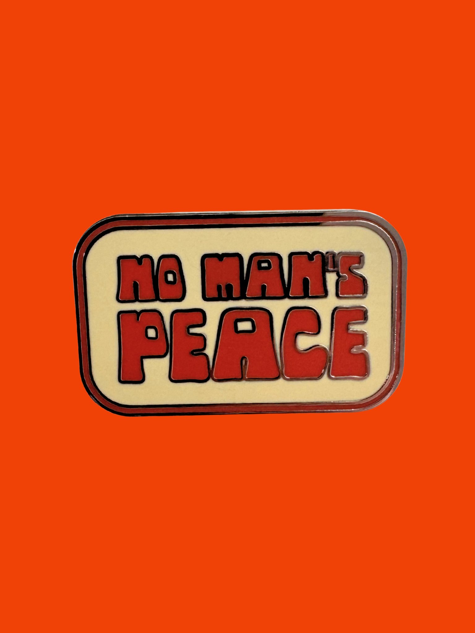 No Man's Peace Enamel Pin product image (1)