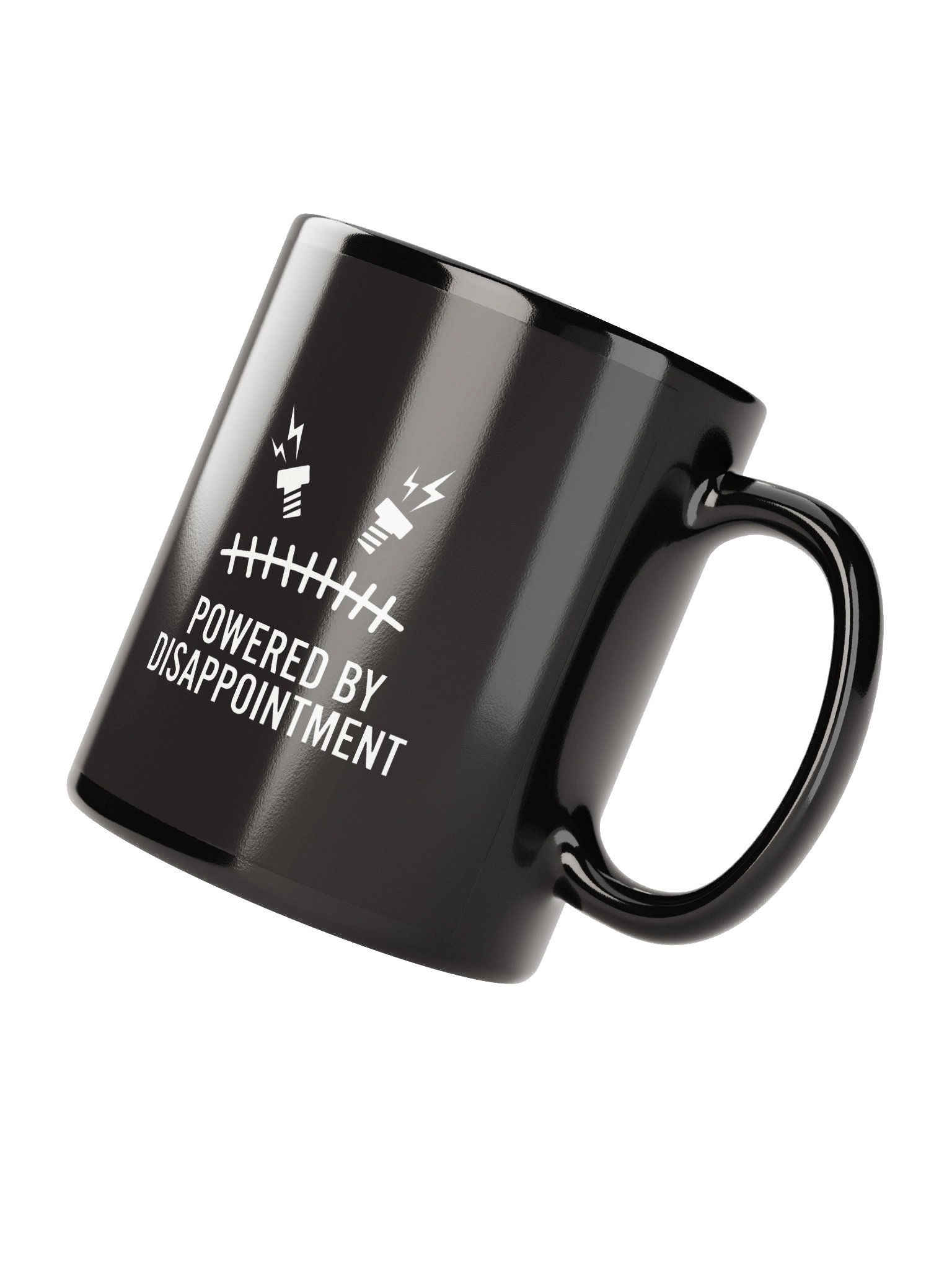 Powered by Disappointment – A Mug For the Undead & Overworked product image (2)