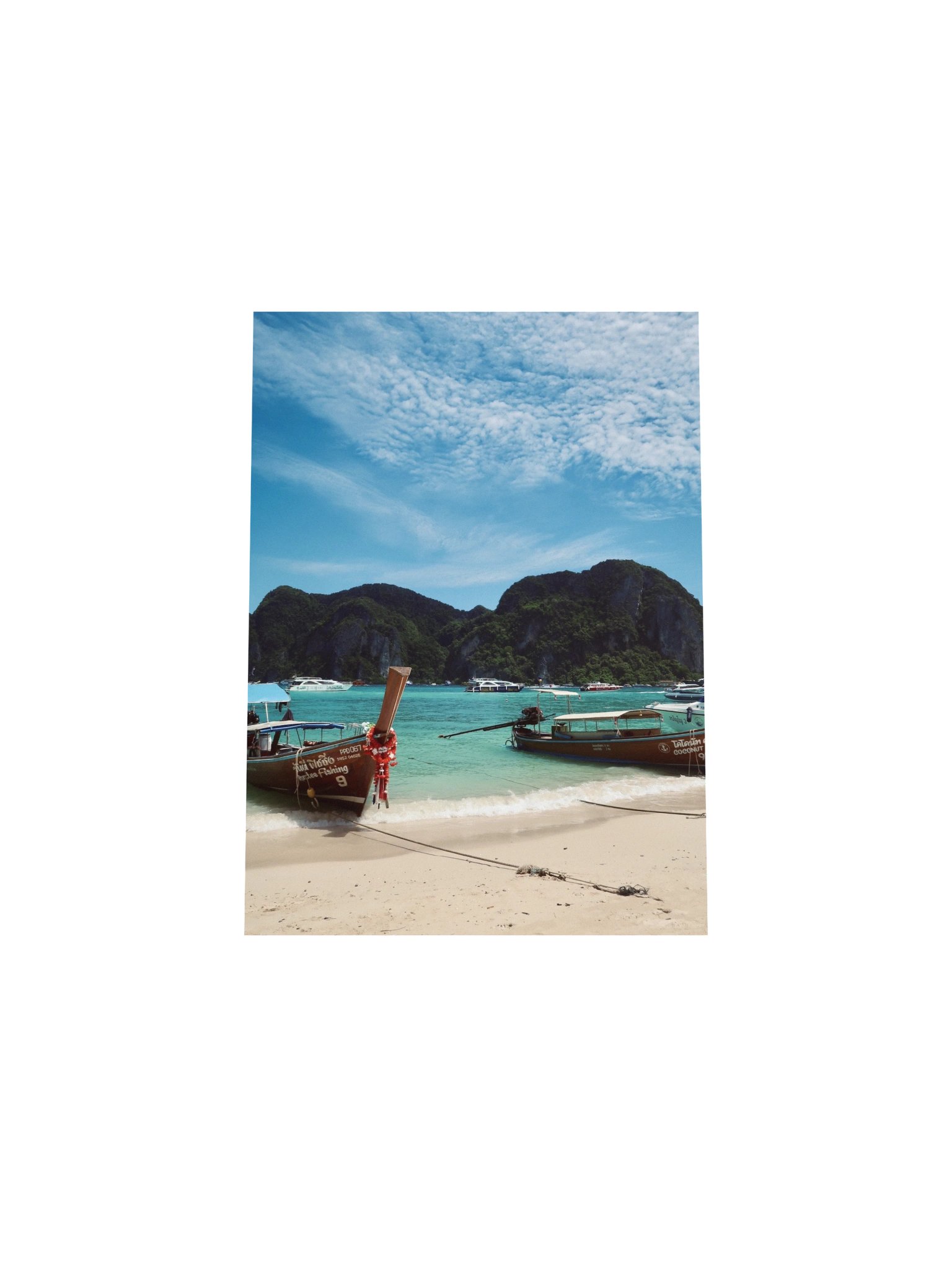 Phi Phi Islands - Traditional Longtail Boats – (Print Only) product image (7)