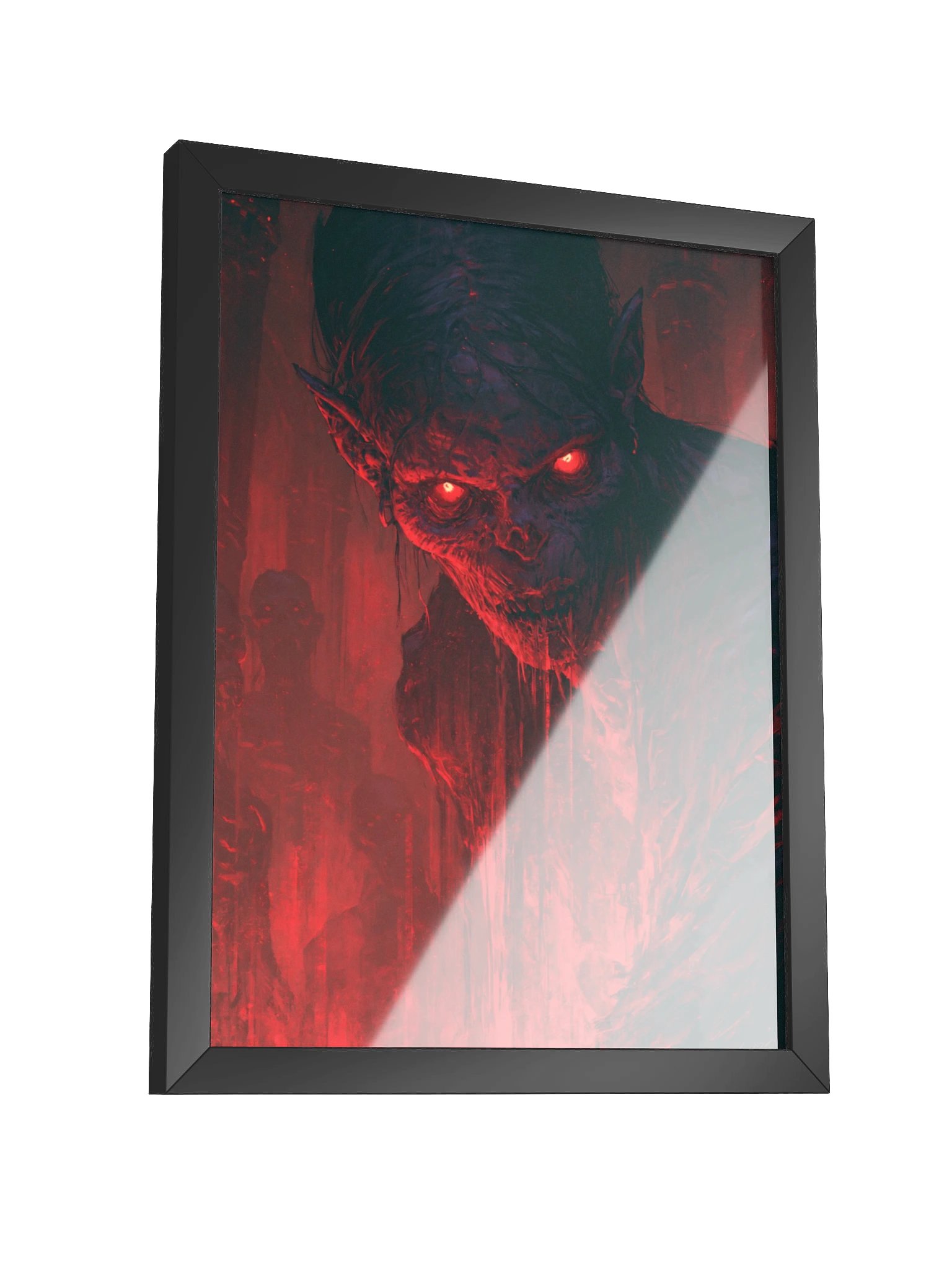 Crimson Monster Framed Art Print — Crimson Revenant product image (7)