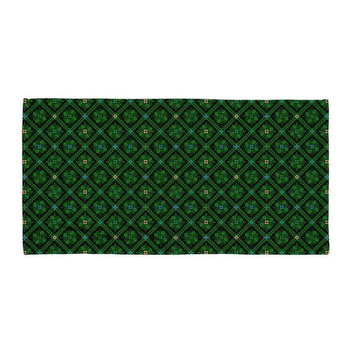 Green Tatreez Towel product image (2)