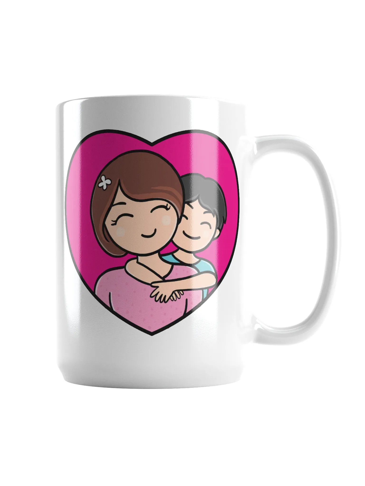 Mother & Son Heartwarming Embrace Mug product image (1)