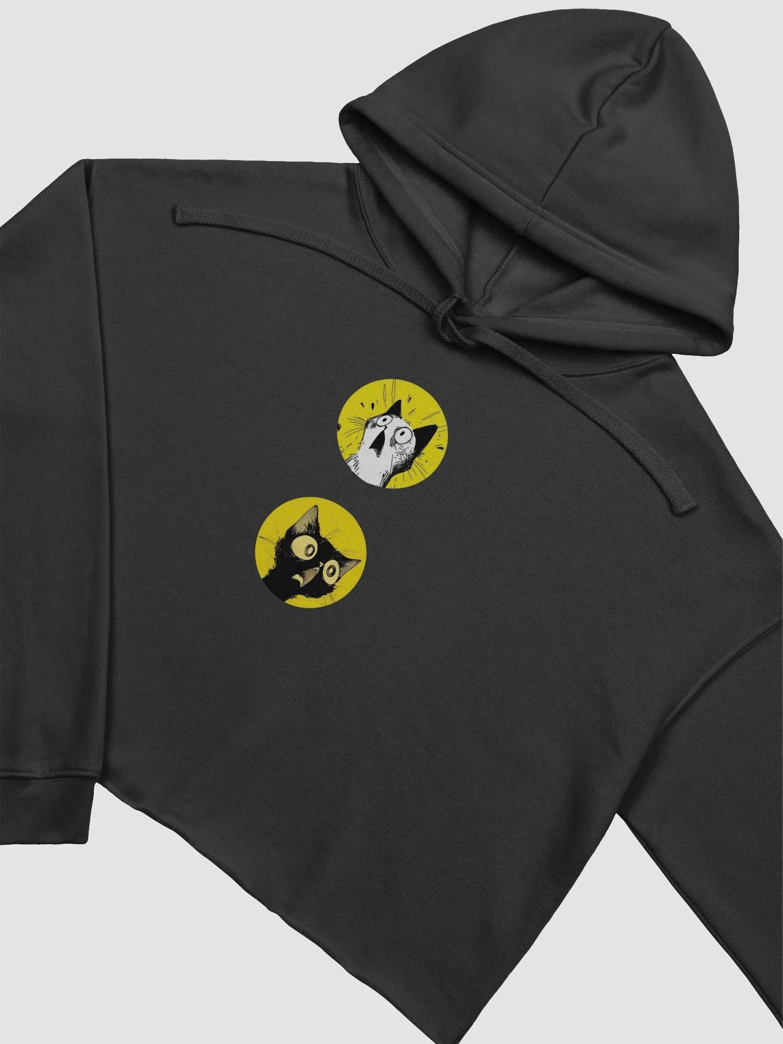 Surprised Cats Cropped Hoodie product image (11)