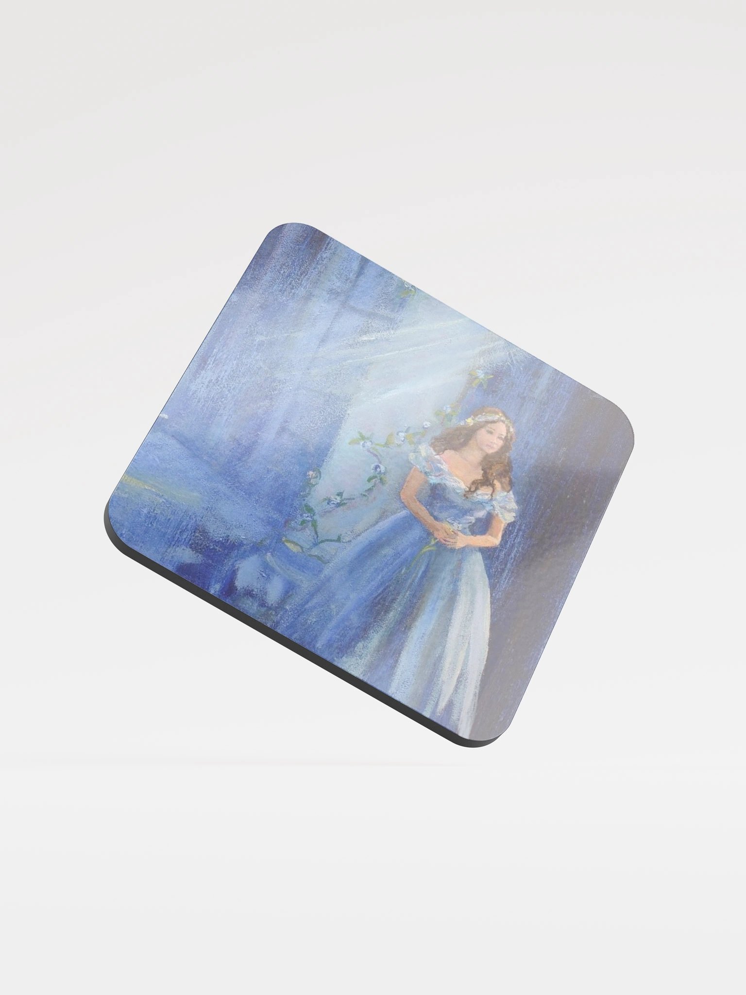 Lavender Cottage Lady Coaster product image (1)