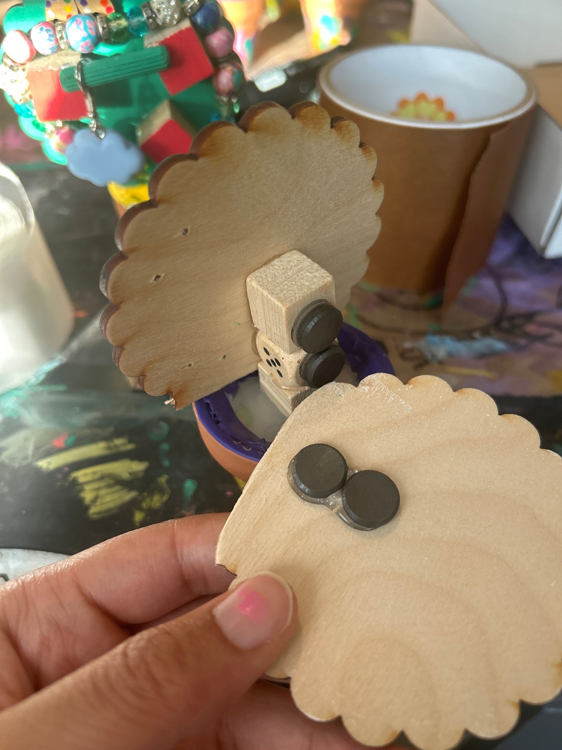 Fruit tree upcycled jewelry holders product image (3)