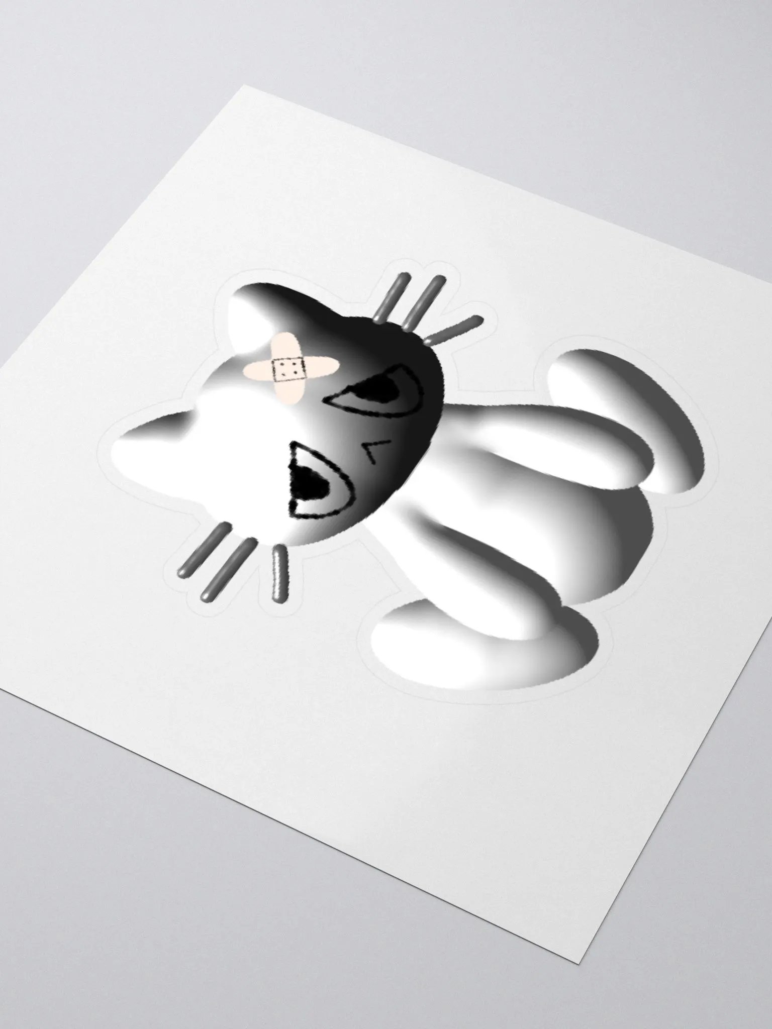 OUCH Cat - Sticker product image (3)