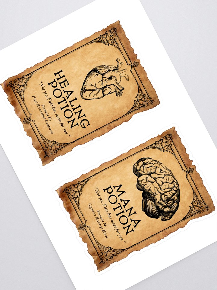 Healing & Mana Potion Sticker Set product image (1)
