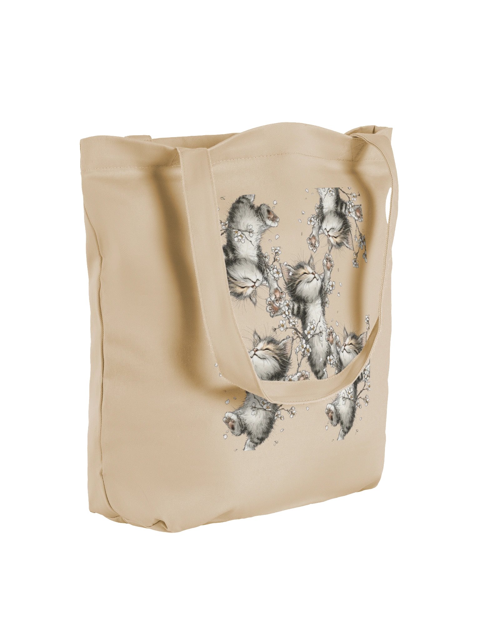 Kitten Blossoms Tote Bag product image (4)