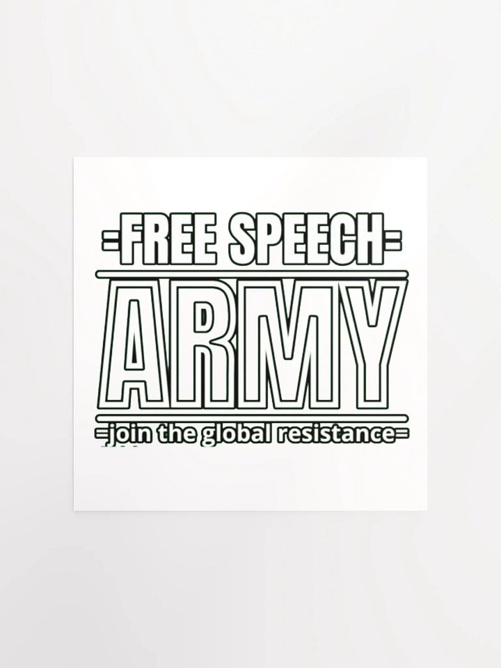 FREE SPEECH ARMY product image (1)