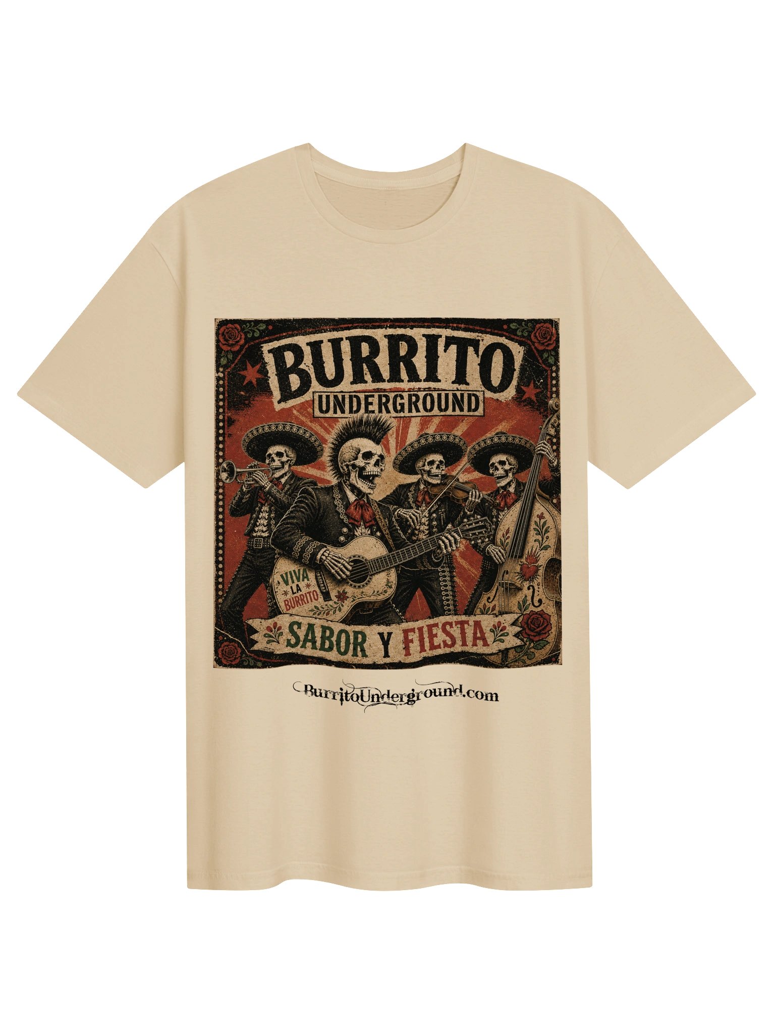 "Sabor y Fiesta" - Shirt & Song product image (1)