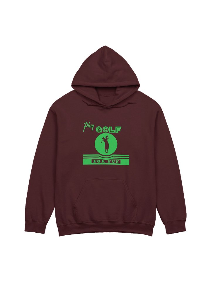 'Golf for Fun' Hoodie — Dark product image (1)