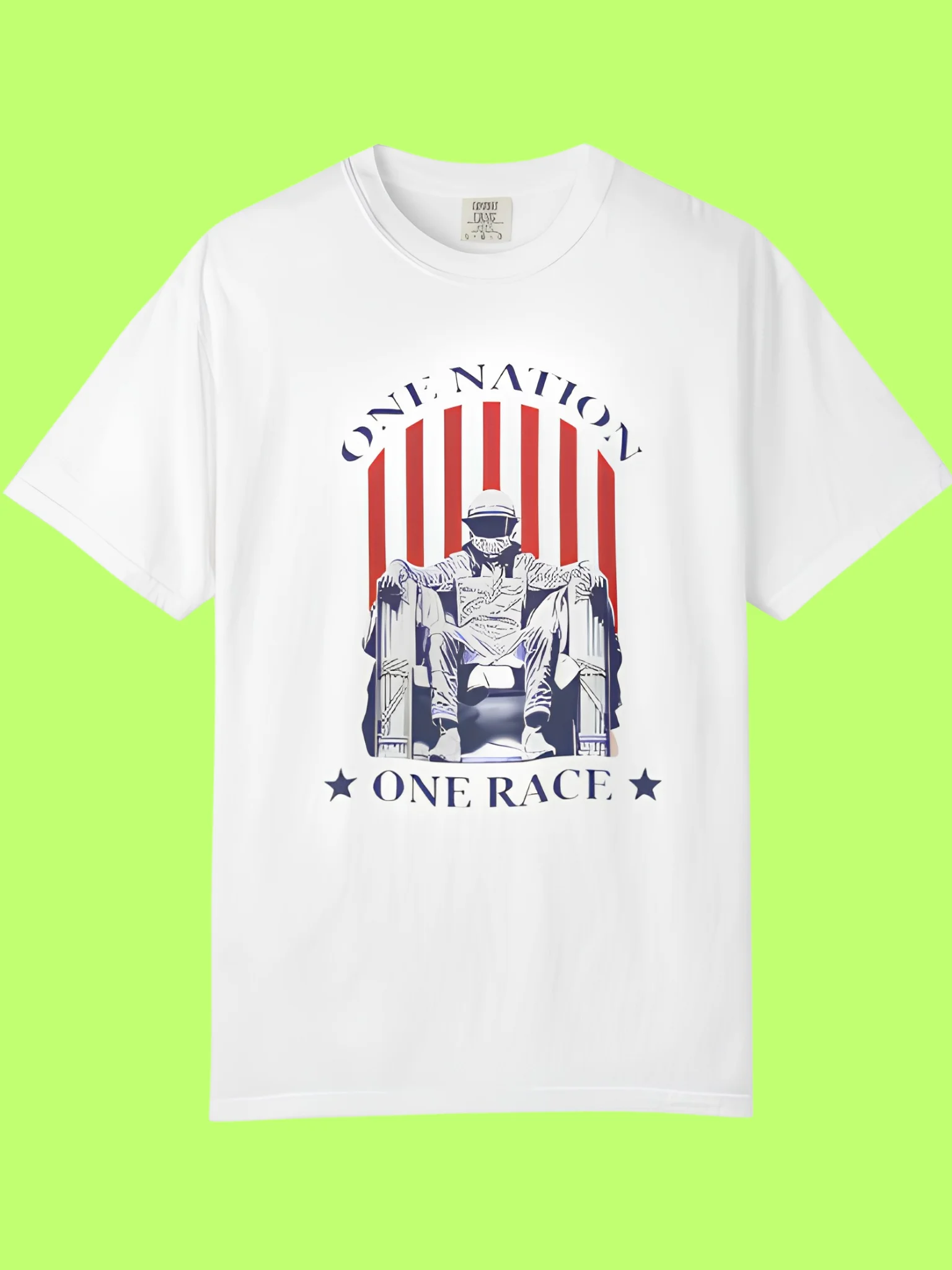 One Nation One Race Oversized Shirt product image (32)