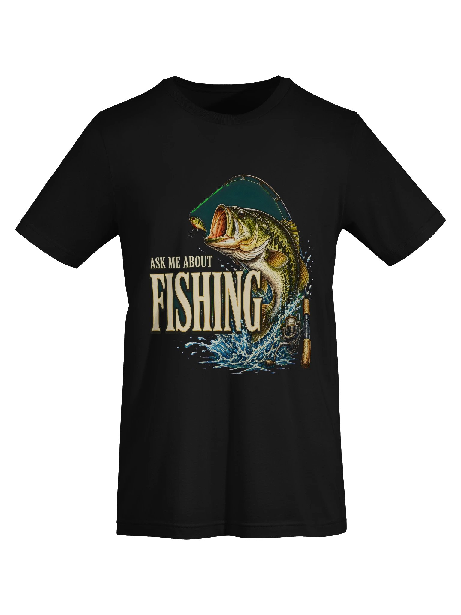 Ask Me About Fishing Tee product image (25)