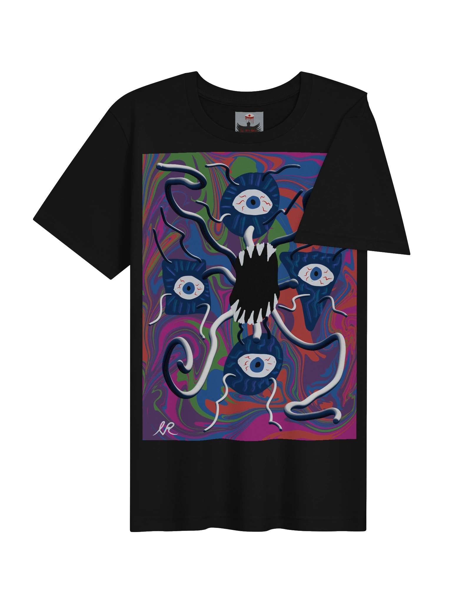 Psychedelic Eye Tentacle Tee product image (4)
