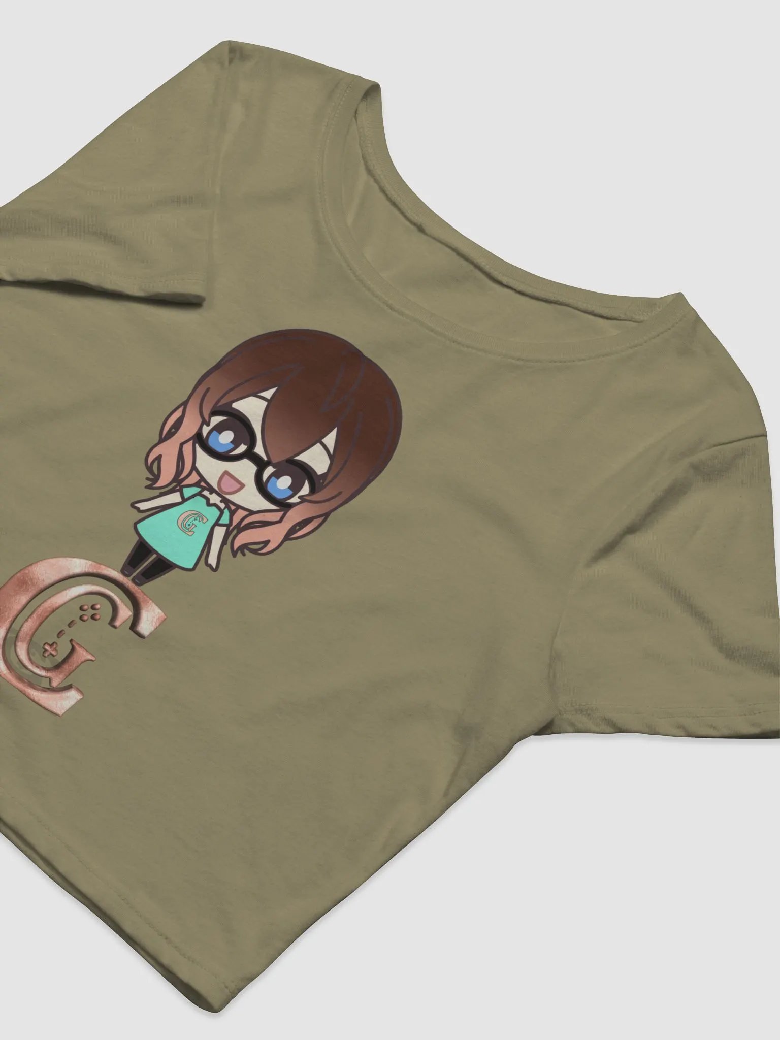 Cute Avatar Rose Gold Crop Top product image (7)