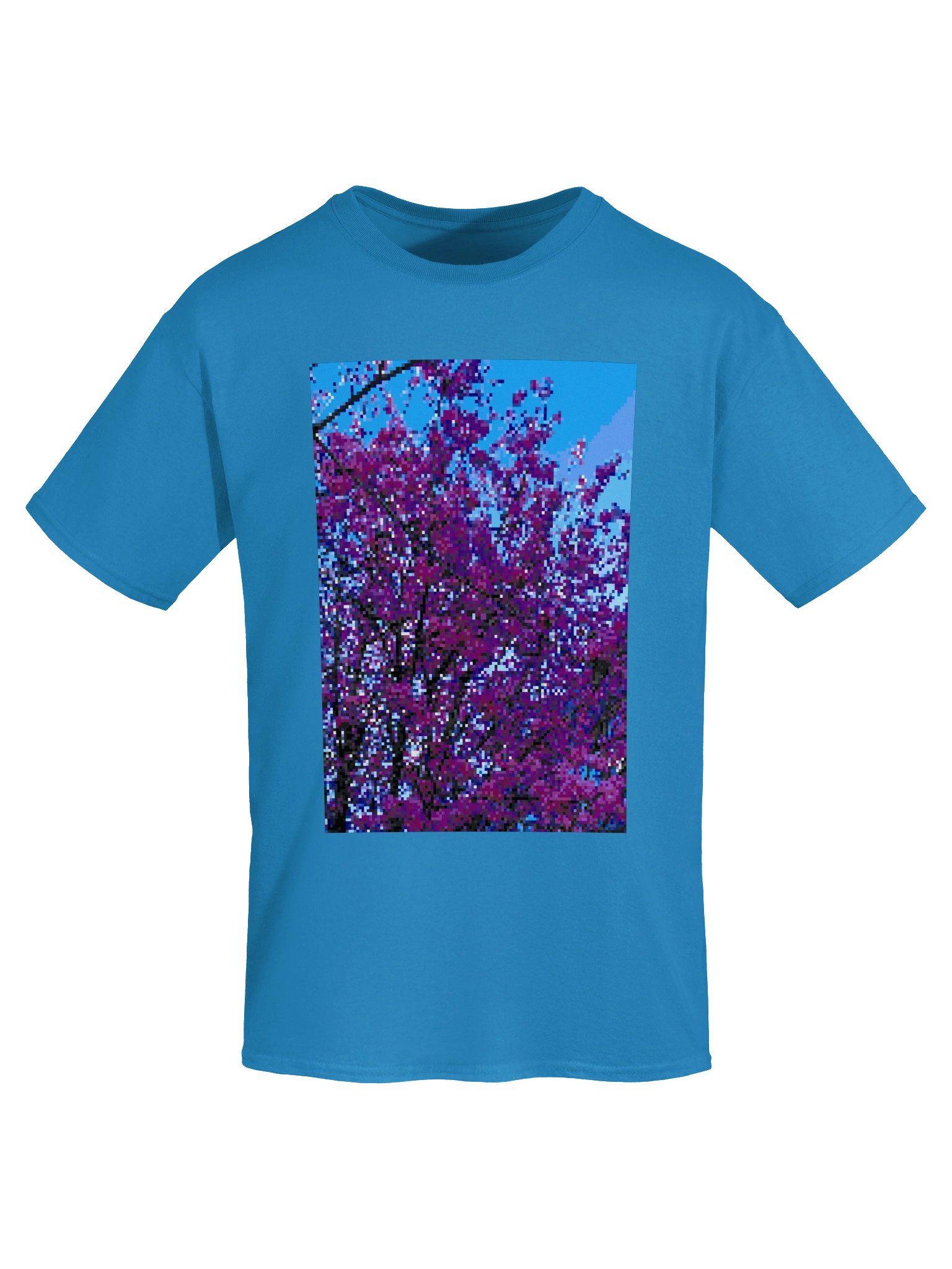 pixel cherry blossom graphic tee product image (5)