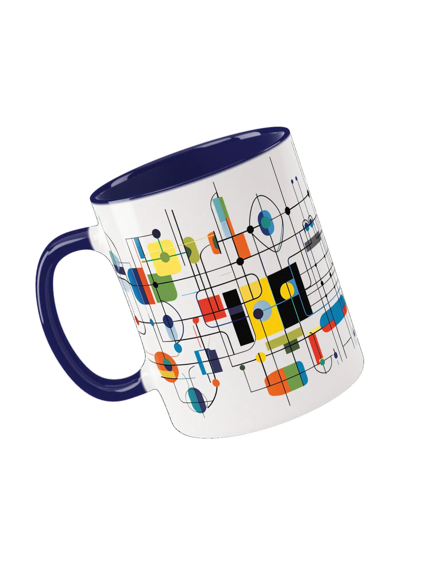 Geometric Harmony Ceramic Mug product image (17)