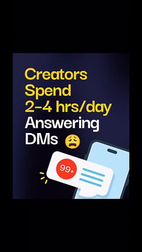 If you're a creator and want to save yourself time answering DMs and comments, you NEED to try iSonic AI! There's a link in m...