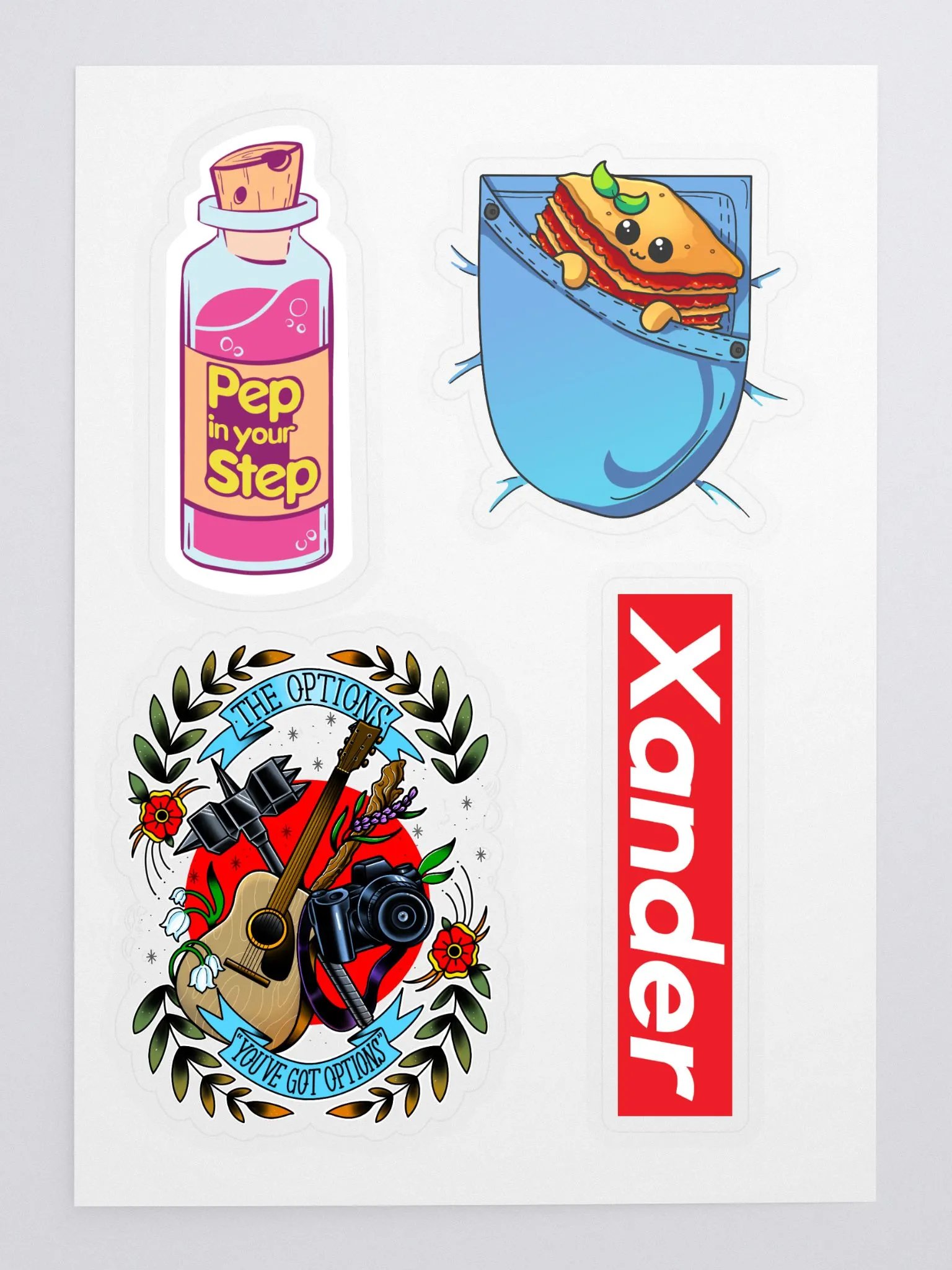 Campaign 1 Sticker Sheet product image (3)