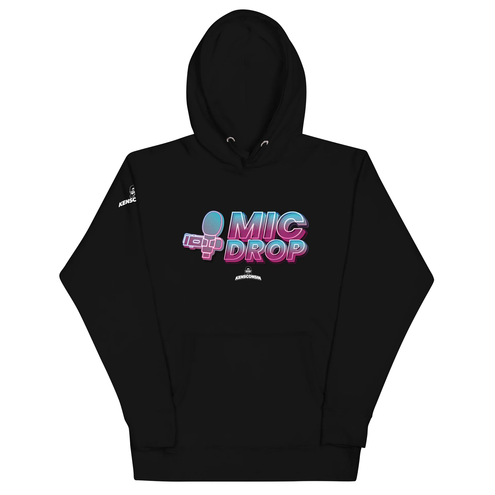 Kensconsin Mic Drop Alternate Logo Hoodie product image (2)
