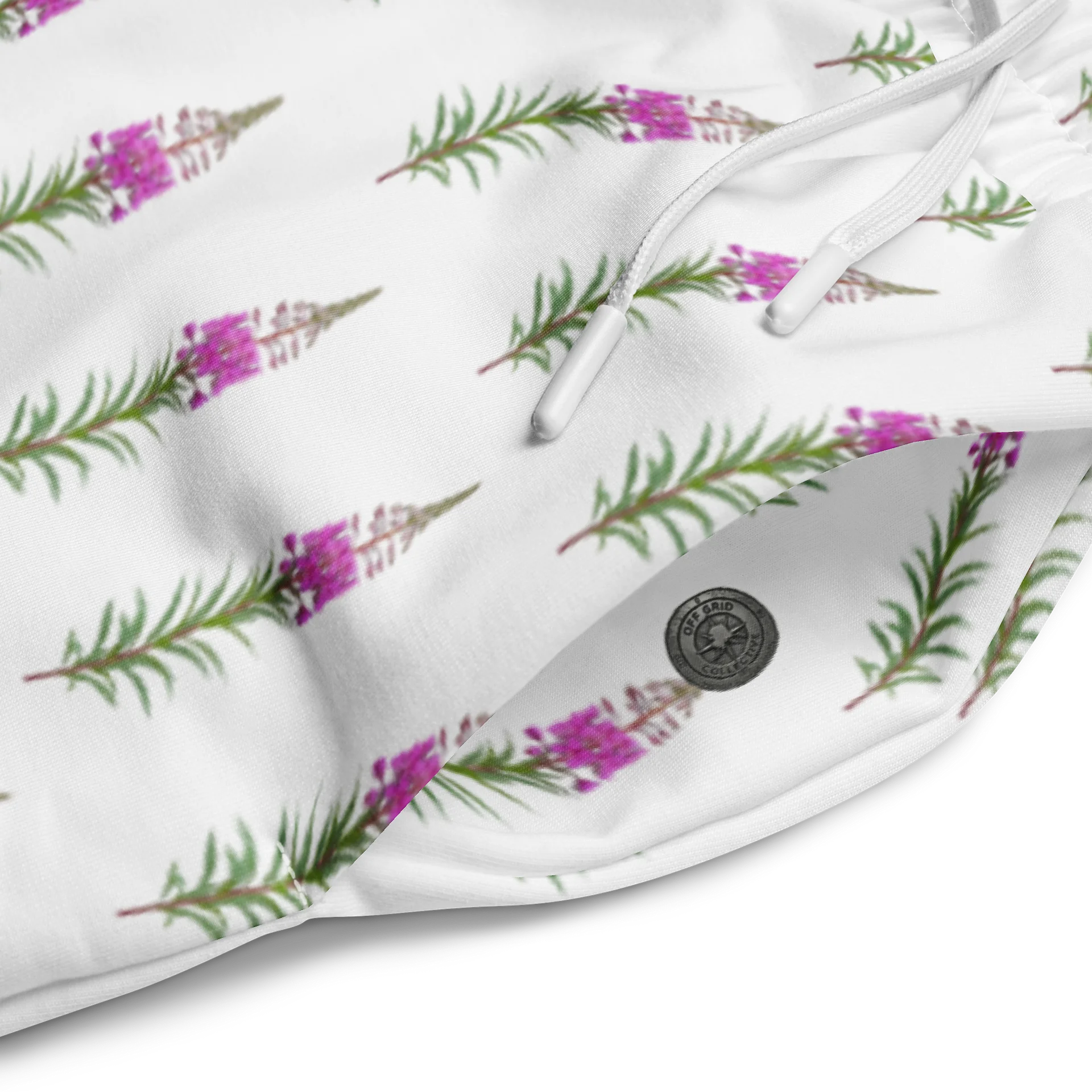 "FIREWEED" ALL-OVER PATTERNED WIDE LEG JOGGERS product image (3)