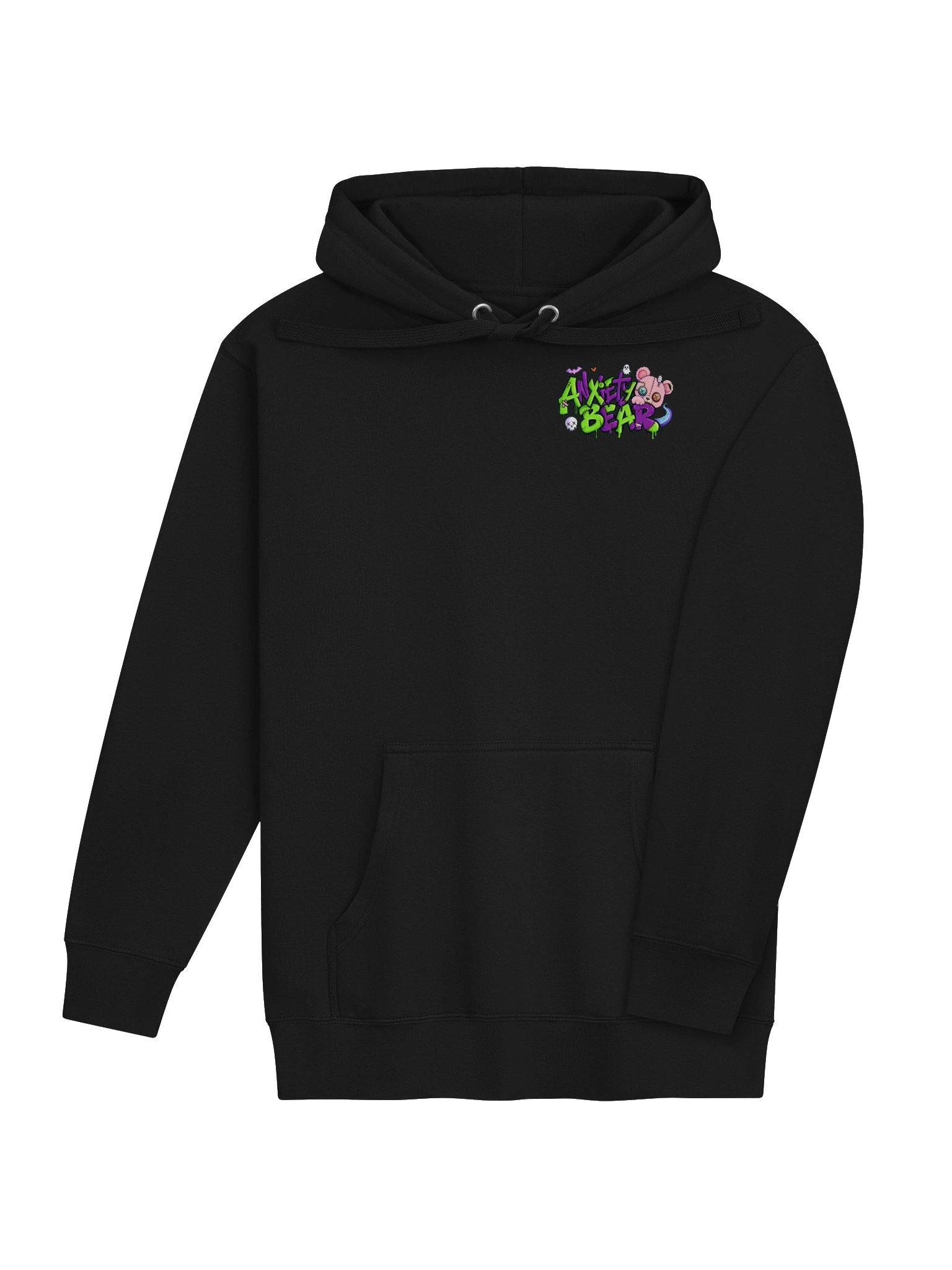 Anxiety Bear Hoodie dedicated to Nyxxie product image (4)