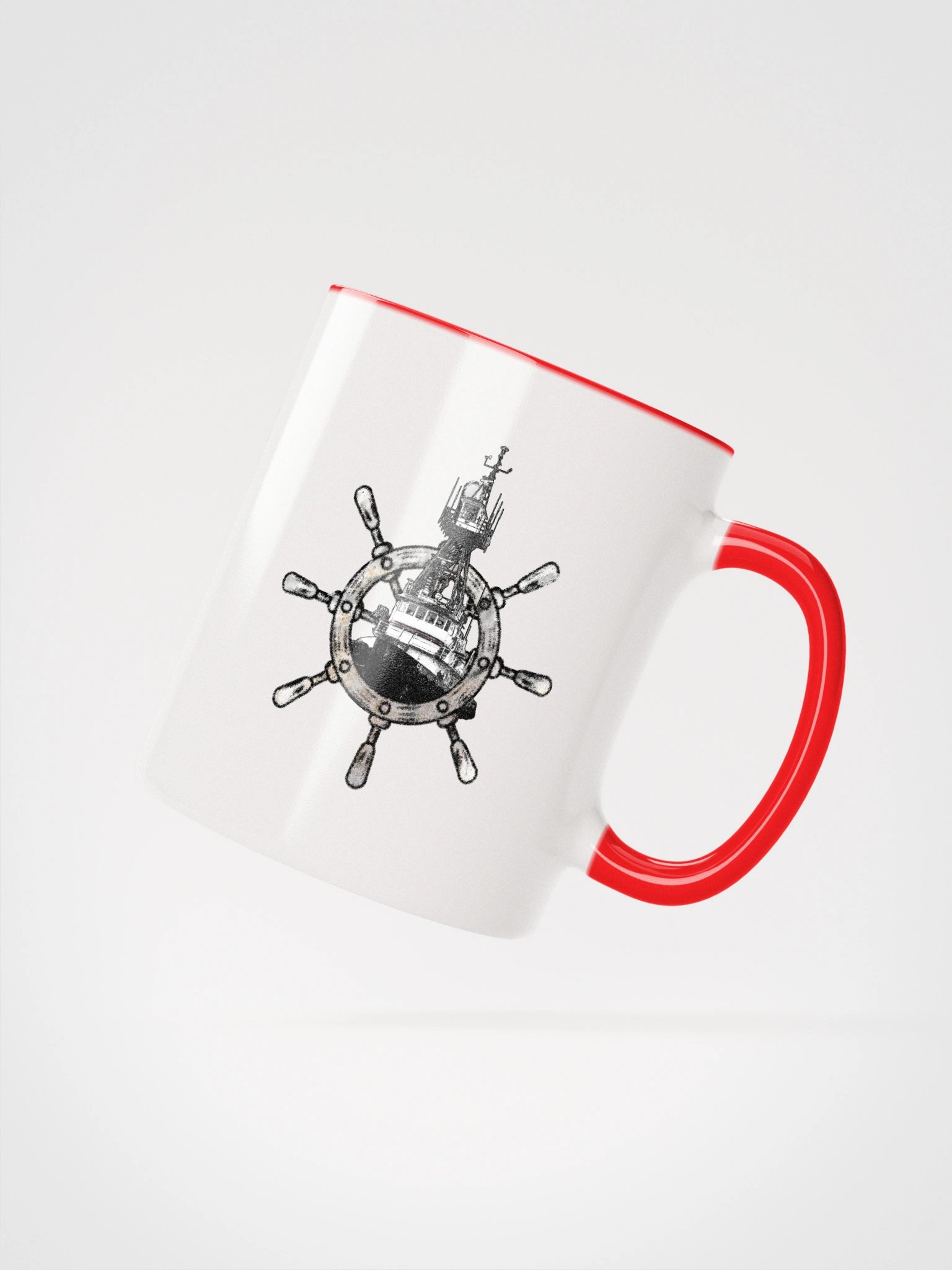 Ship Wheel & Tug CE Mug 11oz & 15oz product image (2)