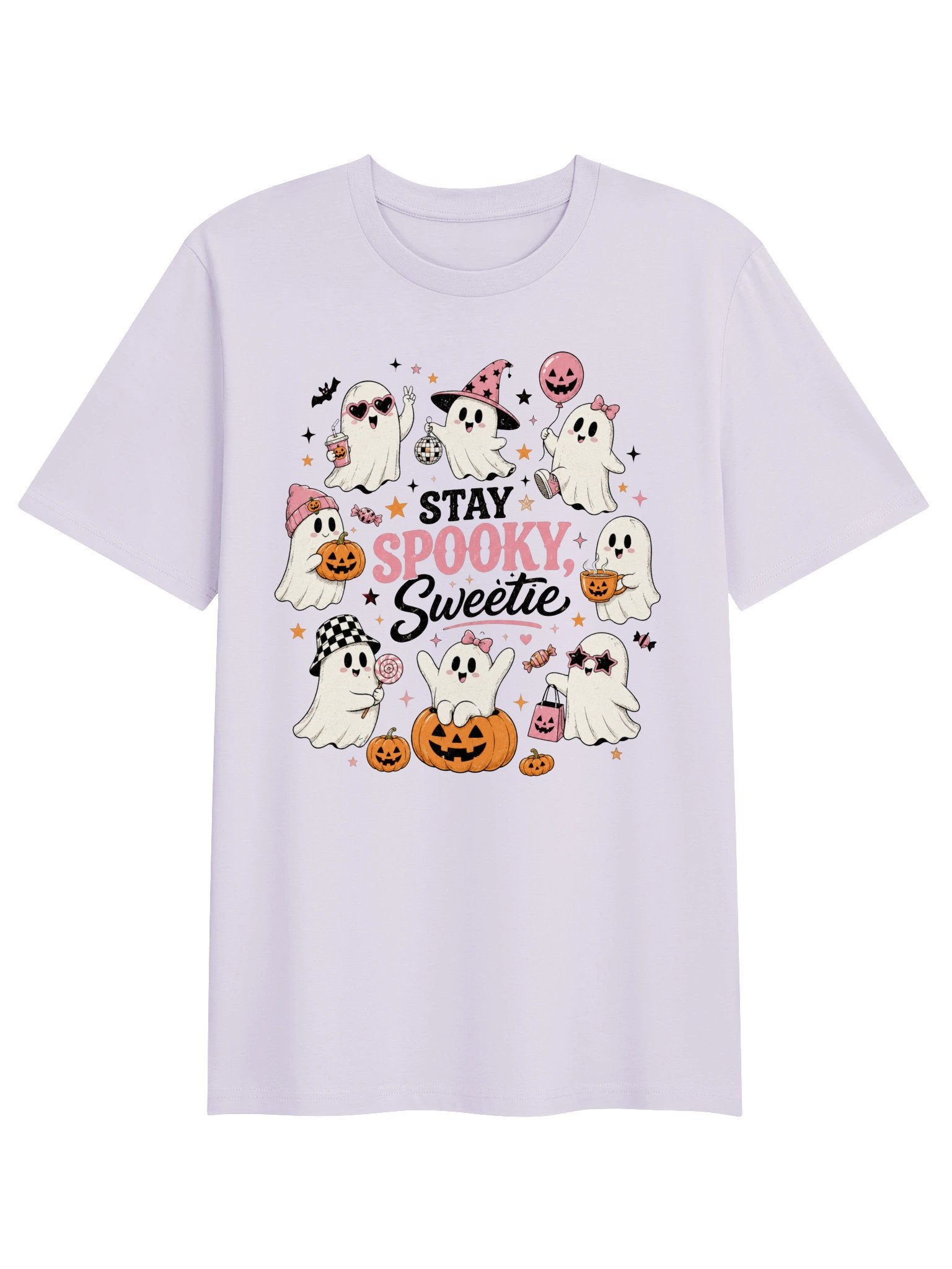 Stay Spooky Sweetie Ghost Halloween T-Shirt product image (1)