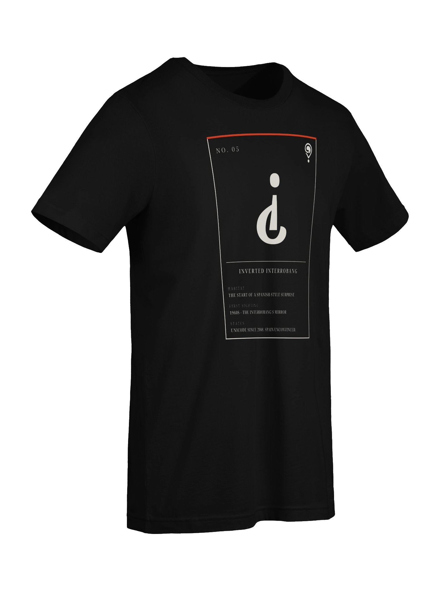 No. 05 Inverted Interrobang Tee | Field Guide Specimen Series product image (7)