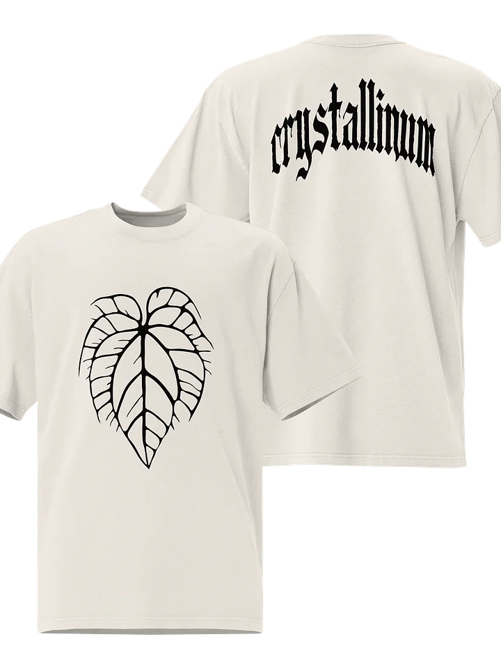 ANTHURIUM CRYSTALLINUM SKELETON - Oversized Faded T-Shirt product image (1)