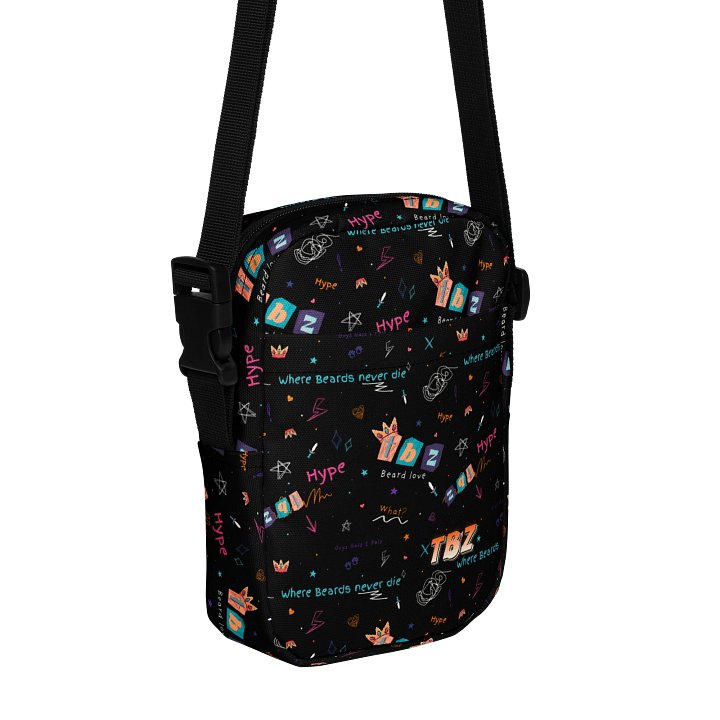 Doodle Pattern Utility Crossbody Bag product image (1)