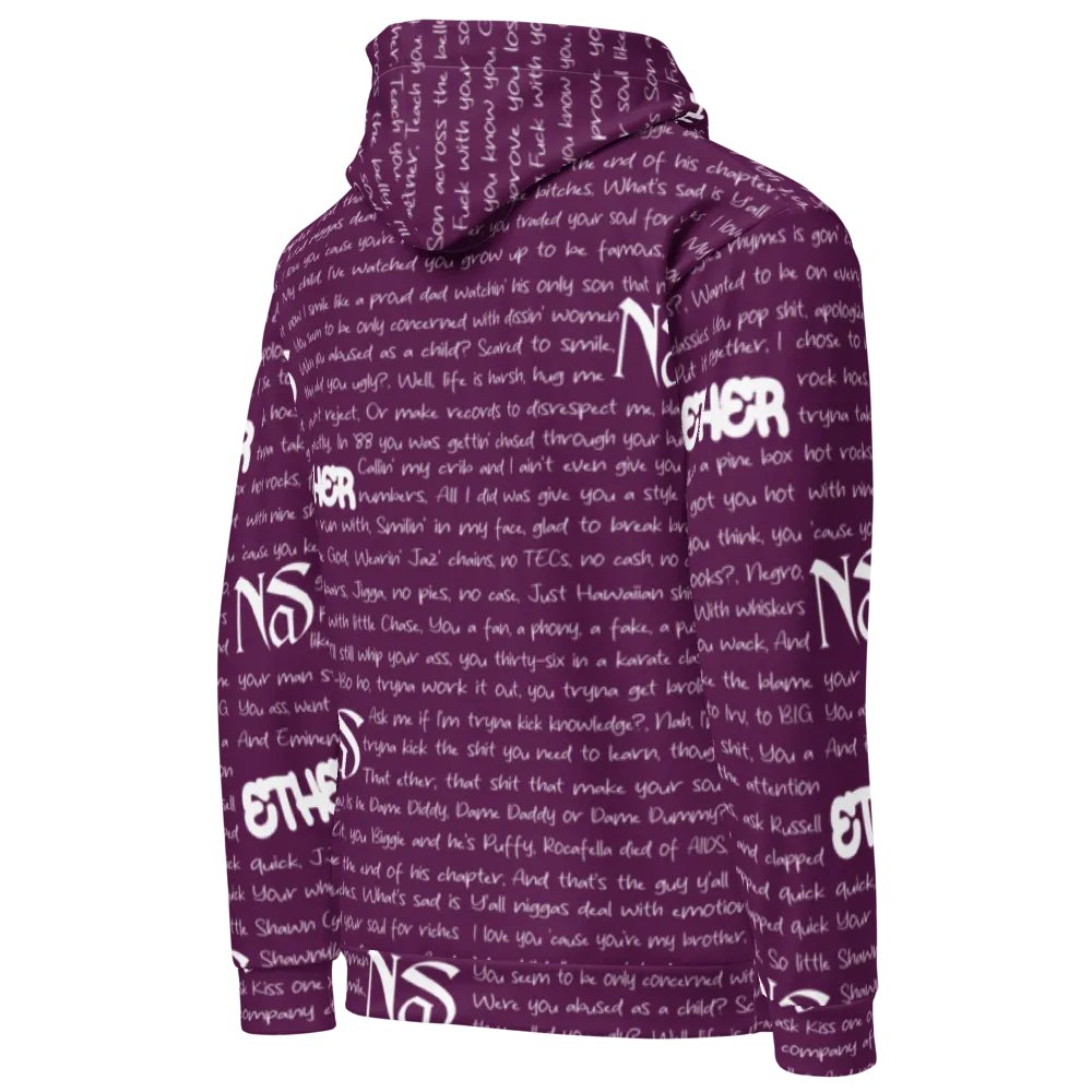 Ether - Nas - PURPLE - Unisex Hoodie product image (4)