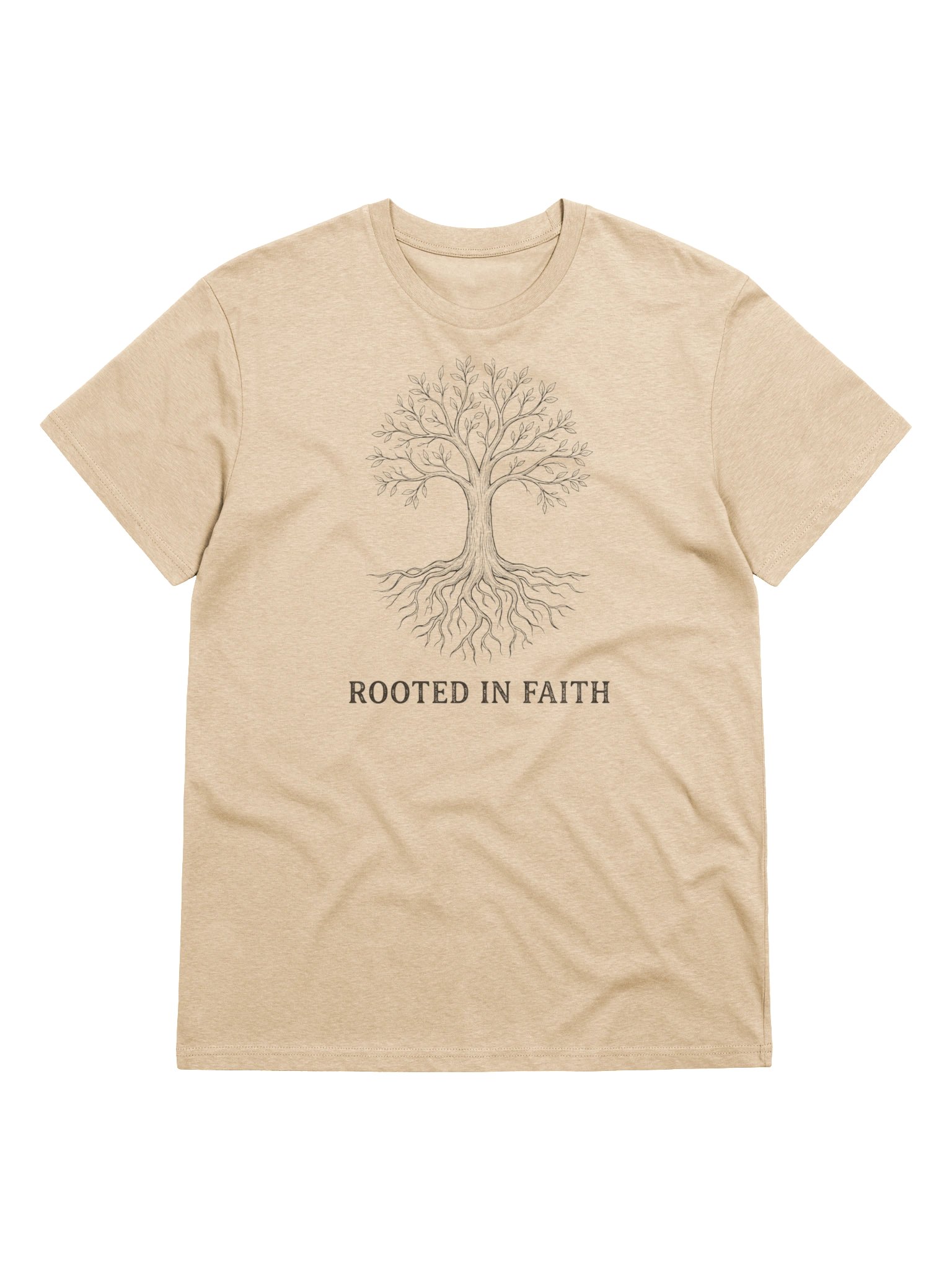 Rooted in Faith T-Shirt – Christian Faith Tee product image (1)