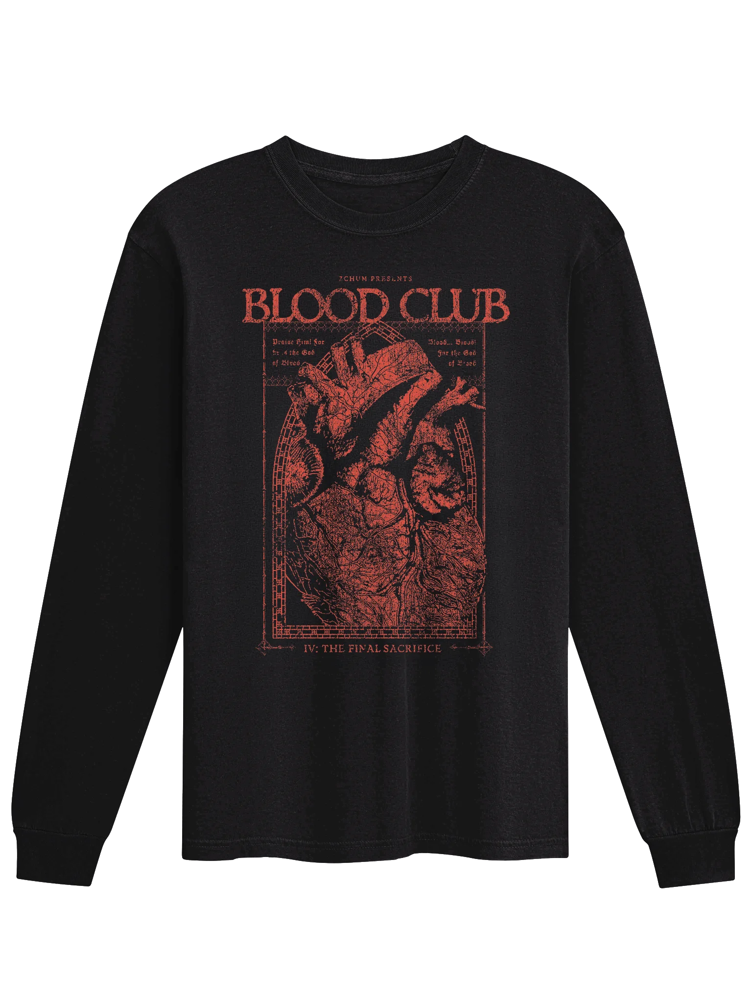 Blood Club lV Long Sleeve product image (1)