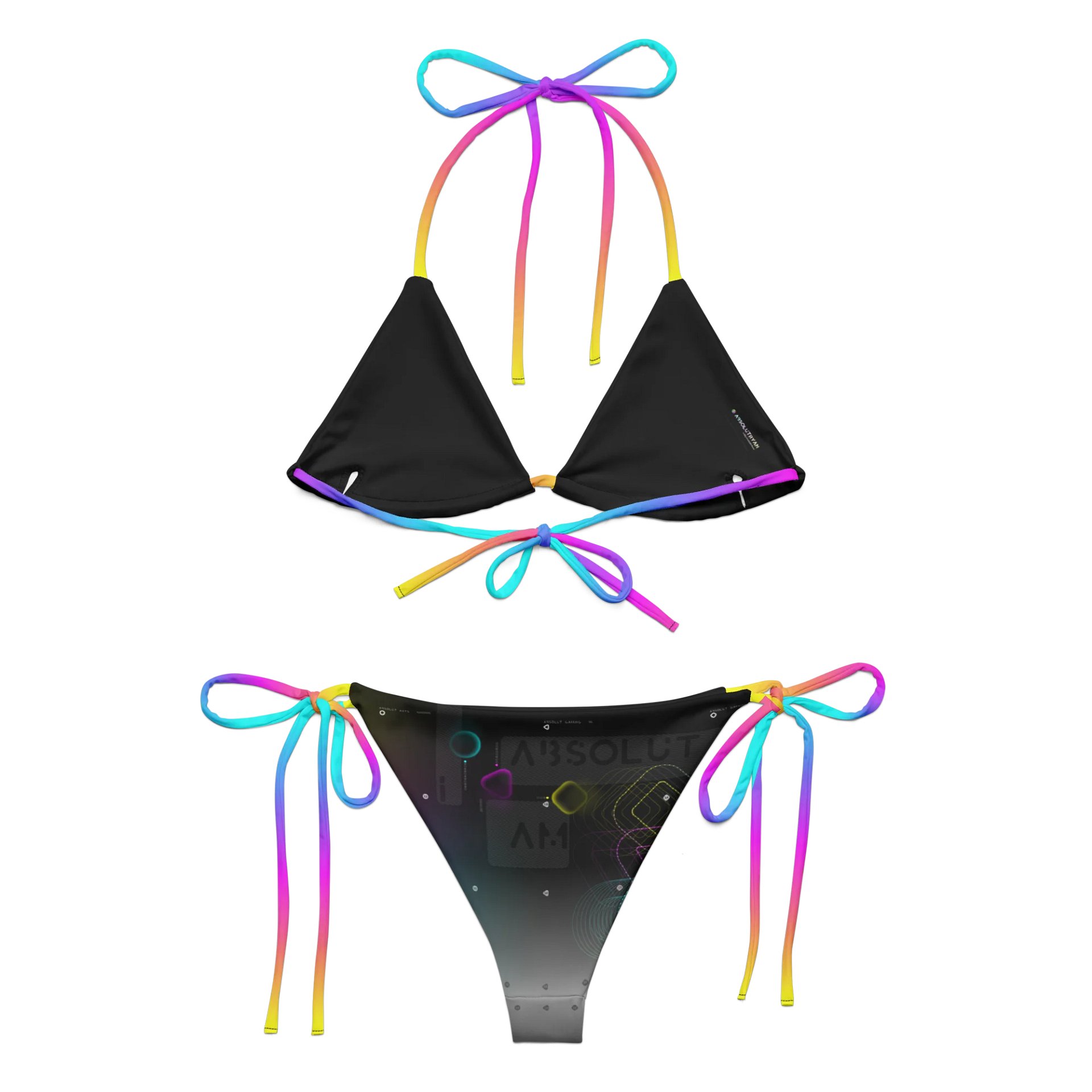 AbsolutRyan - Graphic - All-Over Print String Bikini (Set) product image (2)