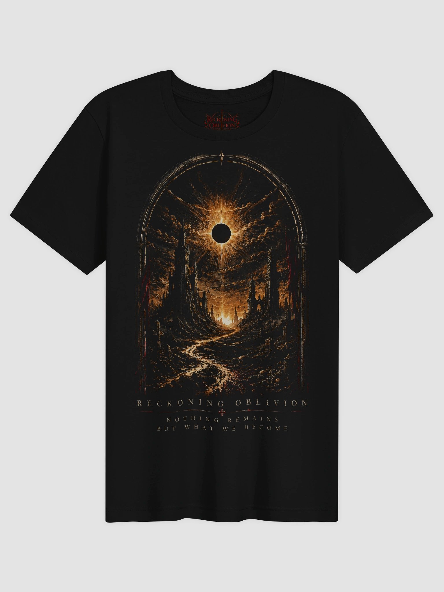 Reckoning Oblivion Official Nothing Remains Tshirt product image (1)