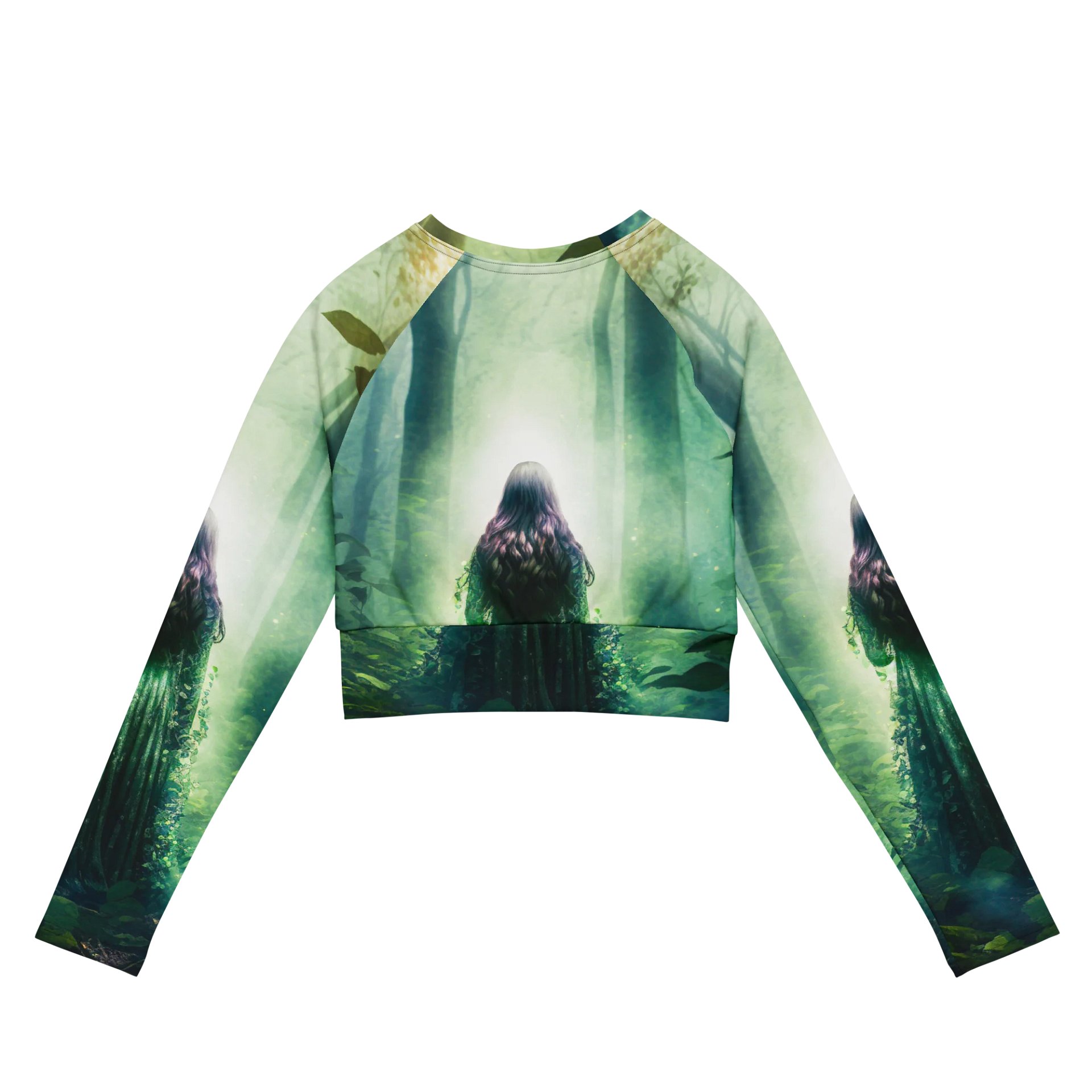 'Elven Stories - Angela Eco All-Over Print Crop Top product image (7)