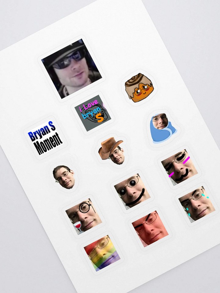 Brim Face Stickers product image (2)