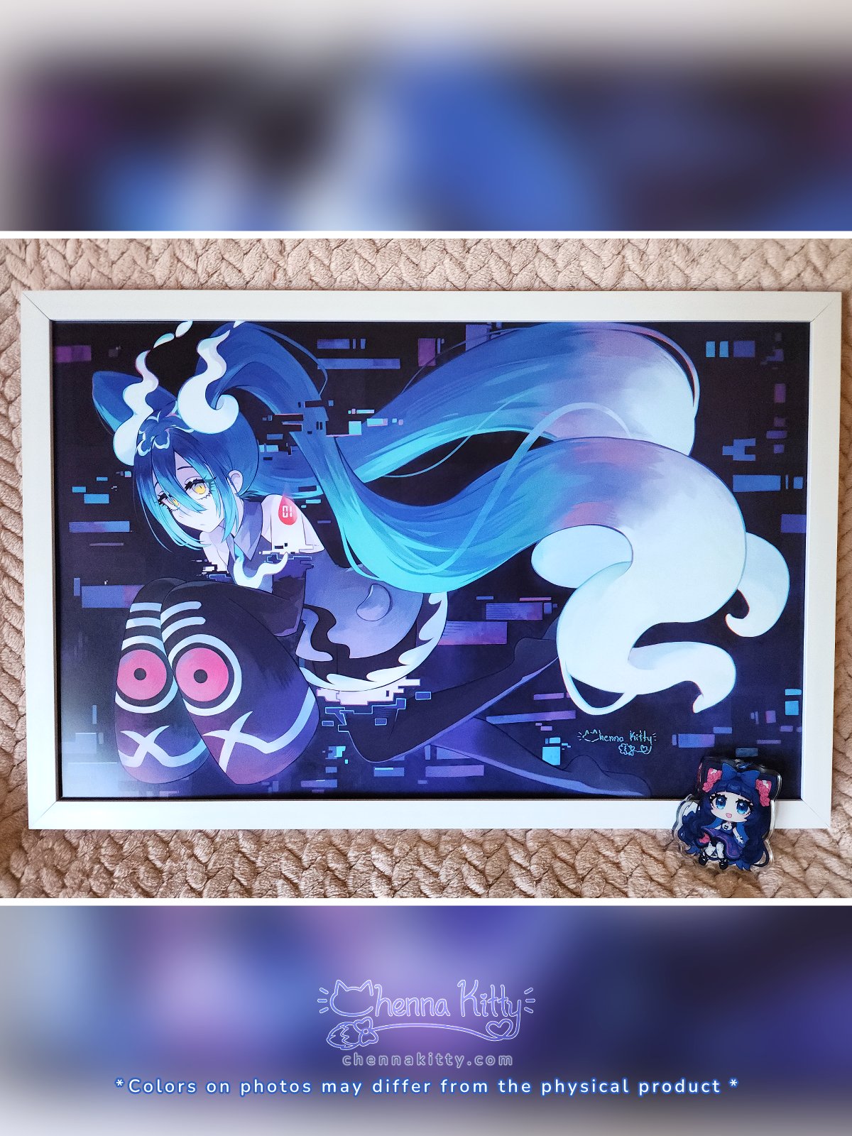 Ghost Miku - 11 x 17 Large Print product image (3)